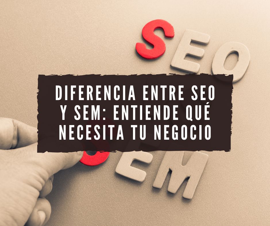 diferencia entre seo y sem