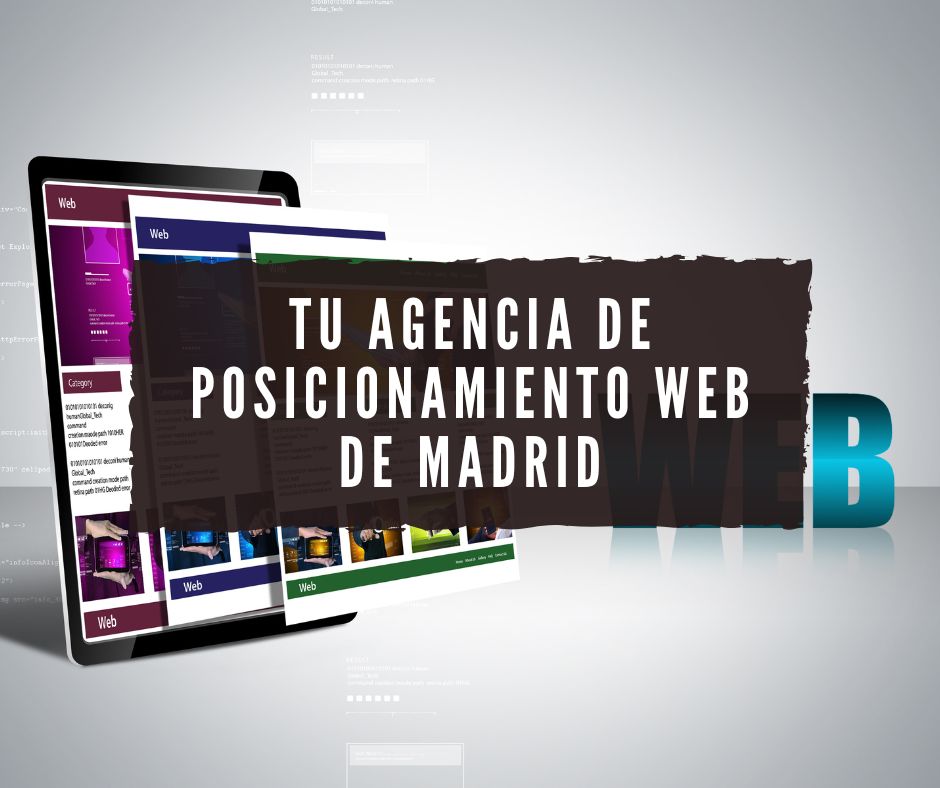 agencia posicionamiento web madrid
